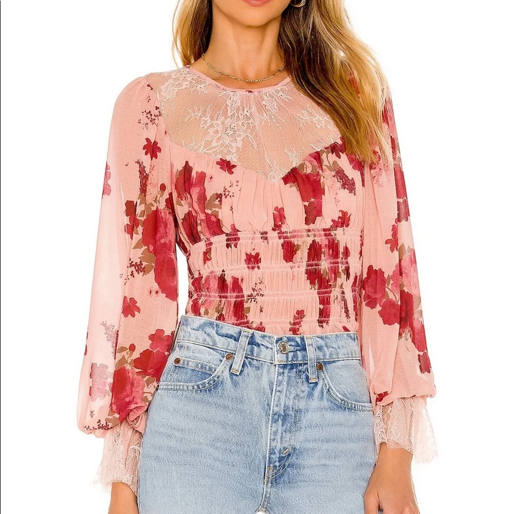 NWT Free People Boho Blouse